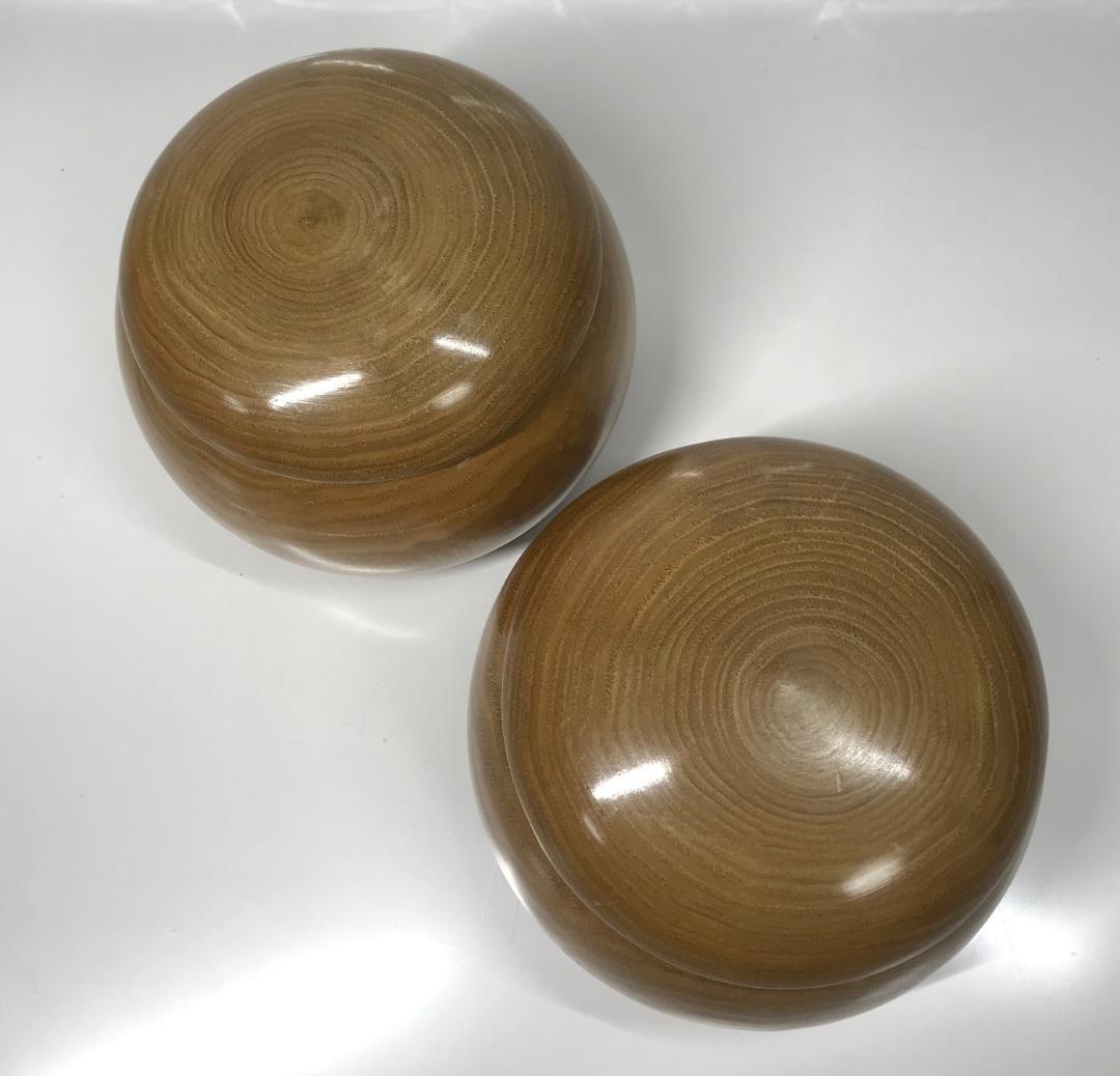 良品 希少 グリーン碁石 囲碁 グリーン 緑 天然木 目に優しい