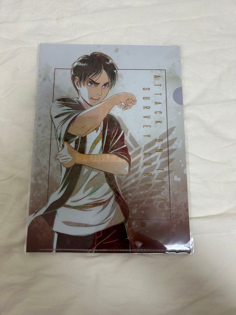 進撃の巨人　エレン・イェーガー　クリアファイル