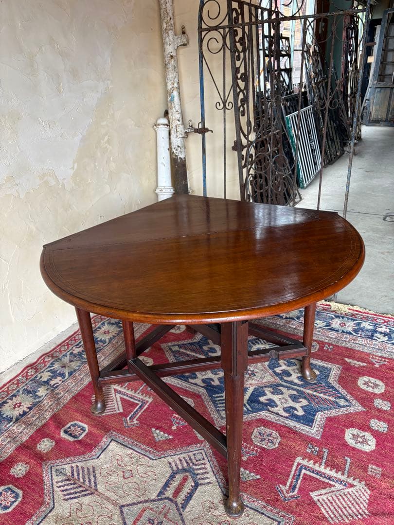 折りたたみテーブル　イギリスアンティーク