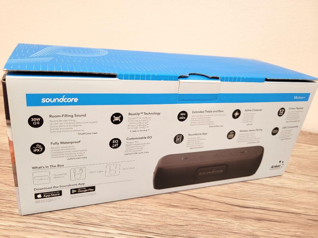 【ほぼ未使用】Anker Soundcore Motion+ スピーカー