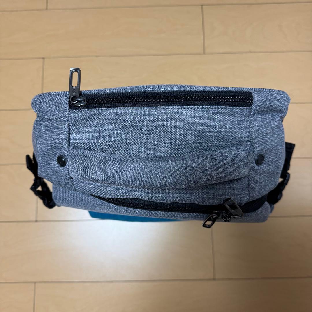 未使用　4way 軽量 多機能キャリー 大容量 リュック キャリーバッグ グレー