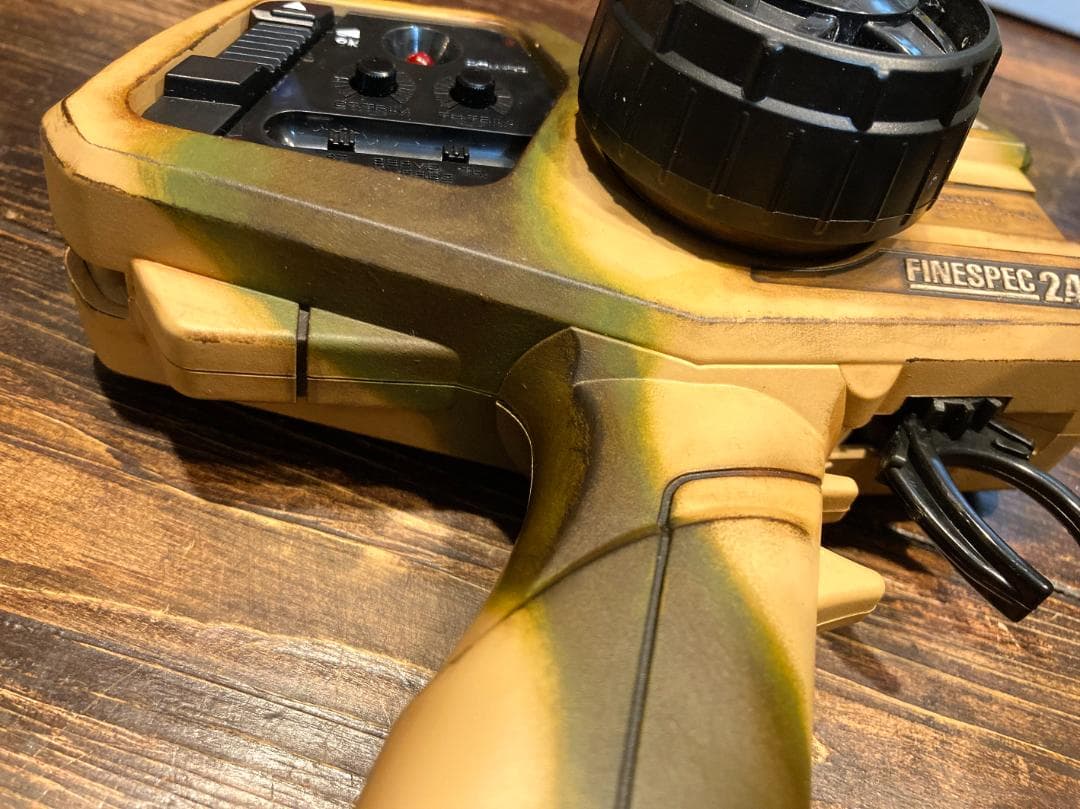 タミヤ　グラスホッパー　迷彩カスタムペイント　電動RCドライブセット付