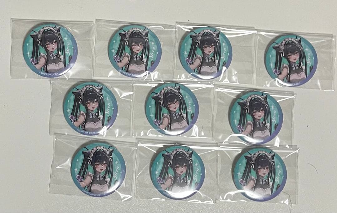 勝利の女神 NIKKE andGALLERY セイレーン 缶バッジ