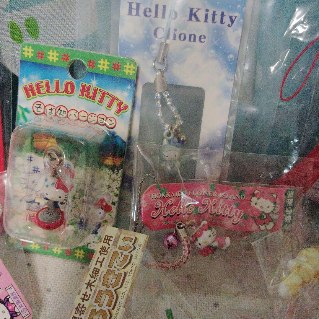 ハローキティ ストラップ まとめ ご当地　根付　ねつけ　ボールペン　限定