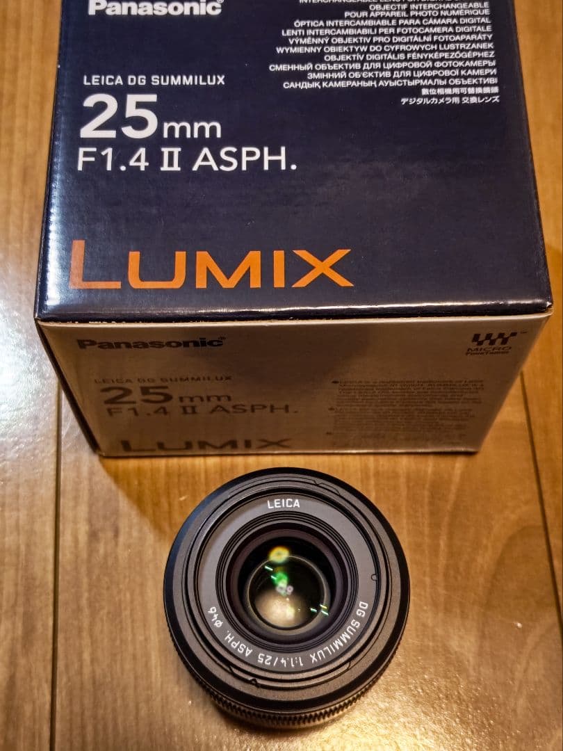 パナライカLEICA DG SUMMILUX 25mm F1.4 H-XA025
