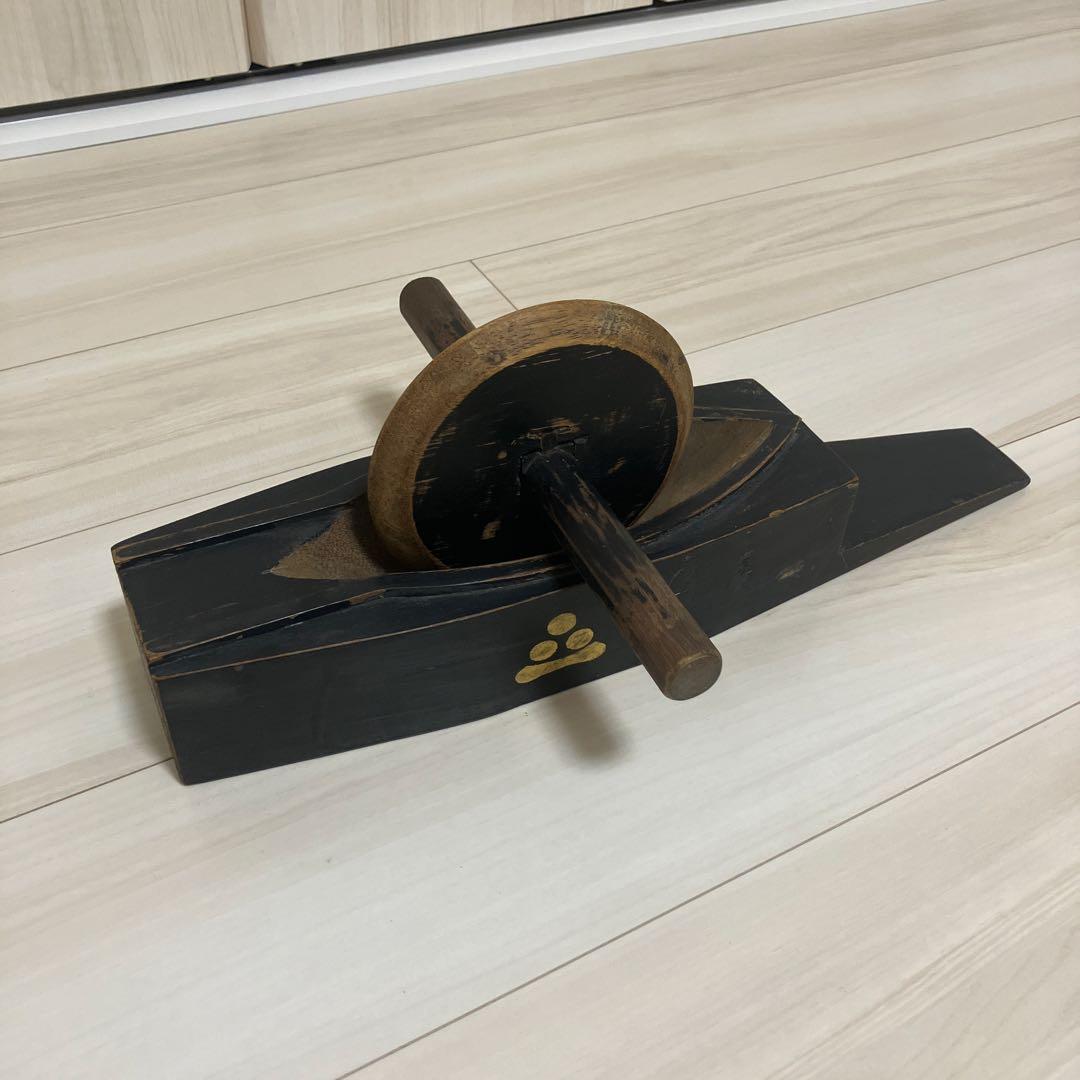 薬研 木製 古道具 アンティーク