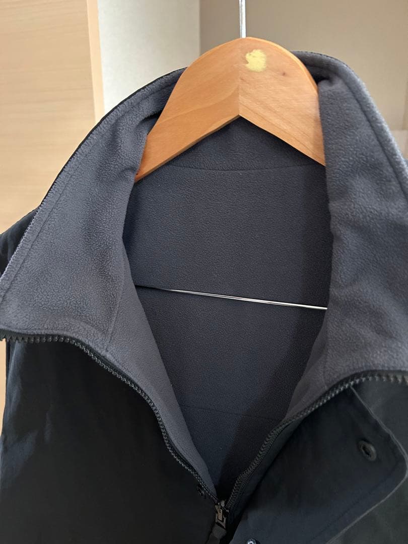 PWA WIND-STOP RV VEST BLACK×GREY