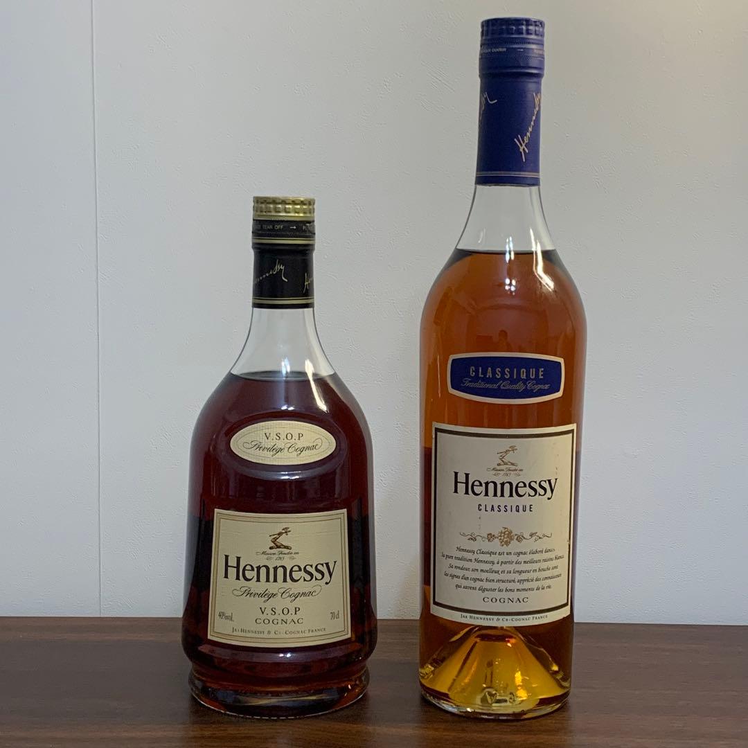 ⭐️未開封⭐️ヘネシーVSOP⭐️クラシック⭐️ペアロックグラス⭐️700ml⭐️古酒⭐️希少