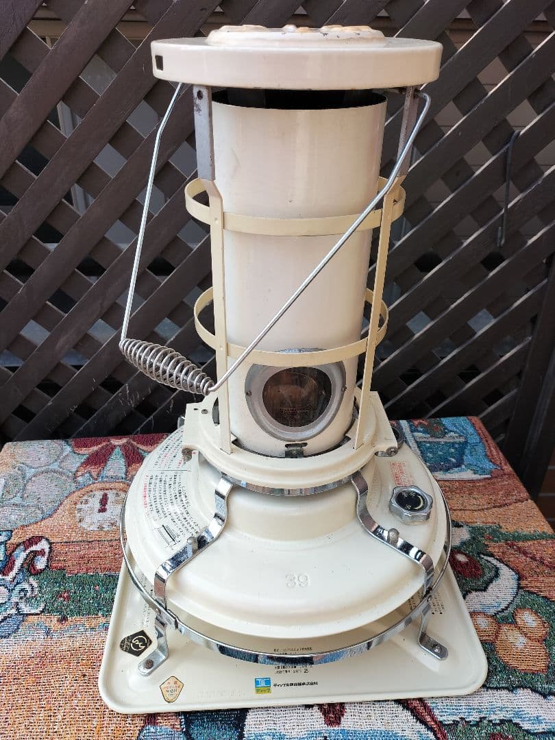 アラジン。純正芯交換済。メンテナンス済。取説付。ベージュD