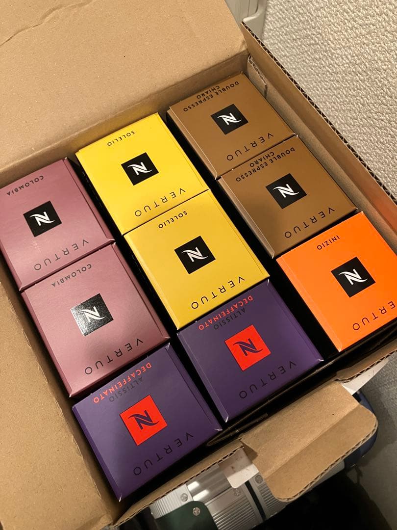 Nespresso Vertuo コーヒーカプセル ソレリオ コロンビア