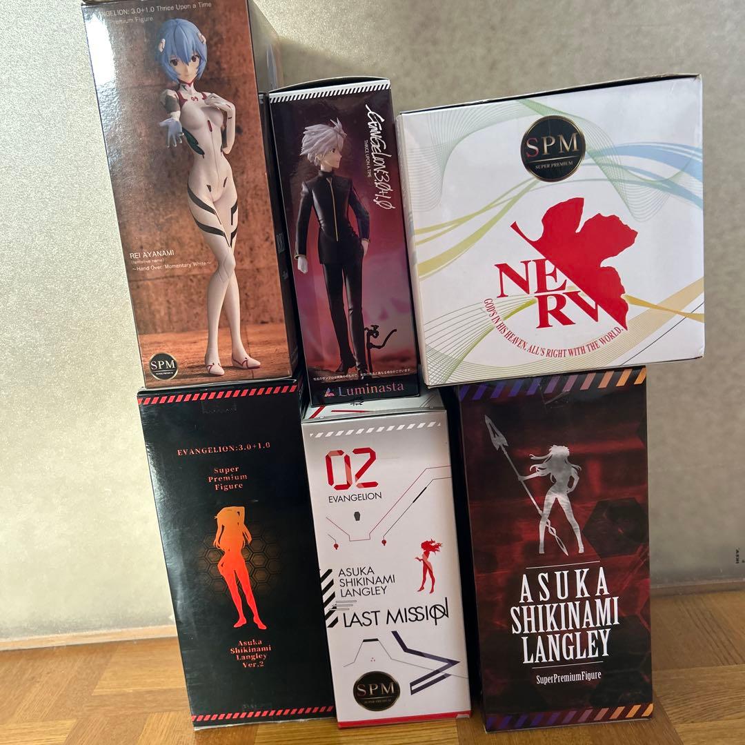 エヴァンゲリオン新劇場版 フィギュア6体セットまとめ売り