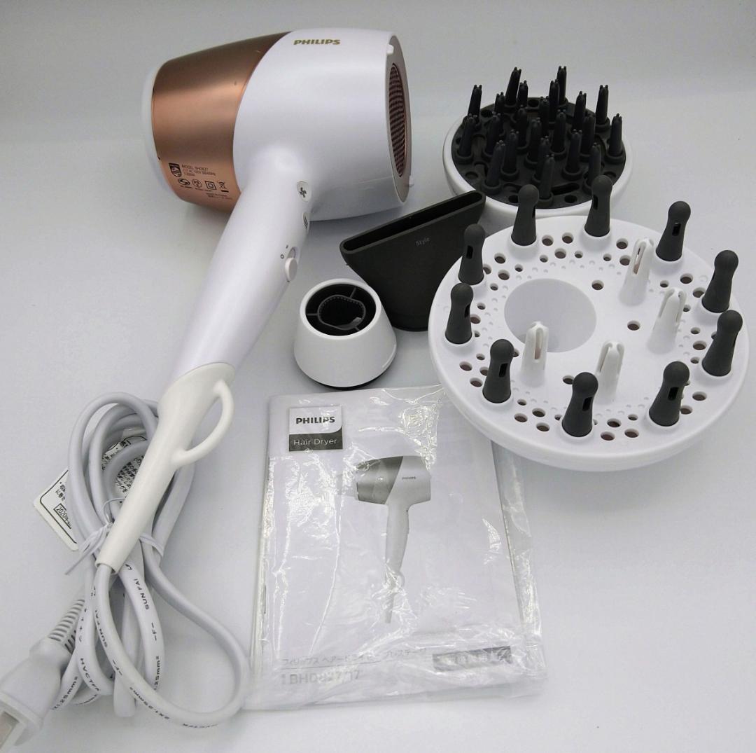 フィリップス ヘアドライヤー プレステージ シャンパンゴールド/ホワイト