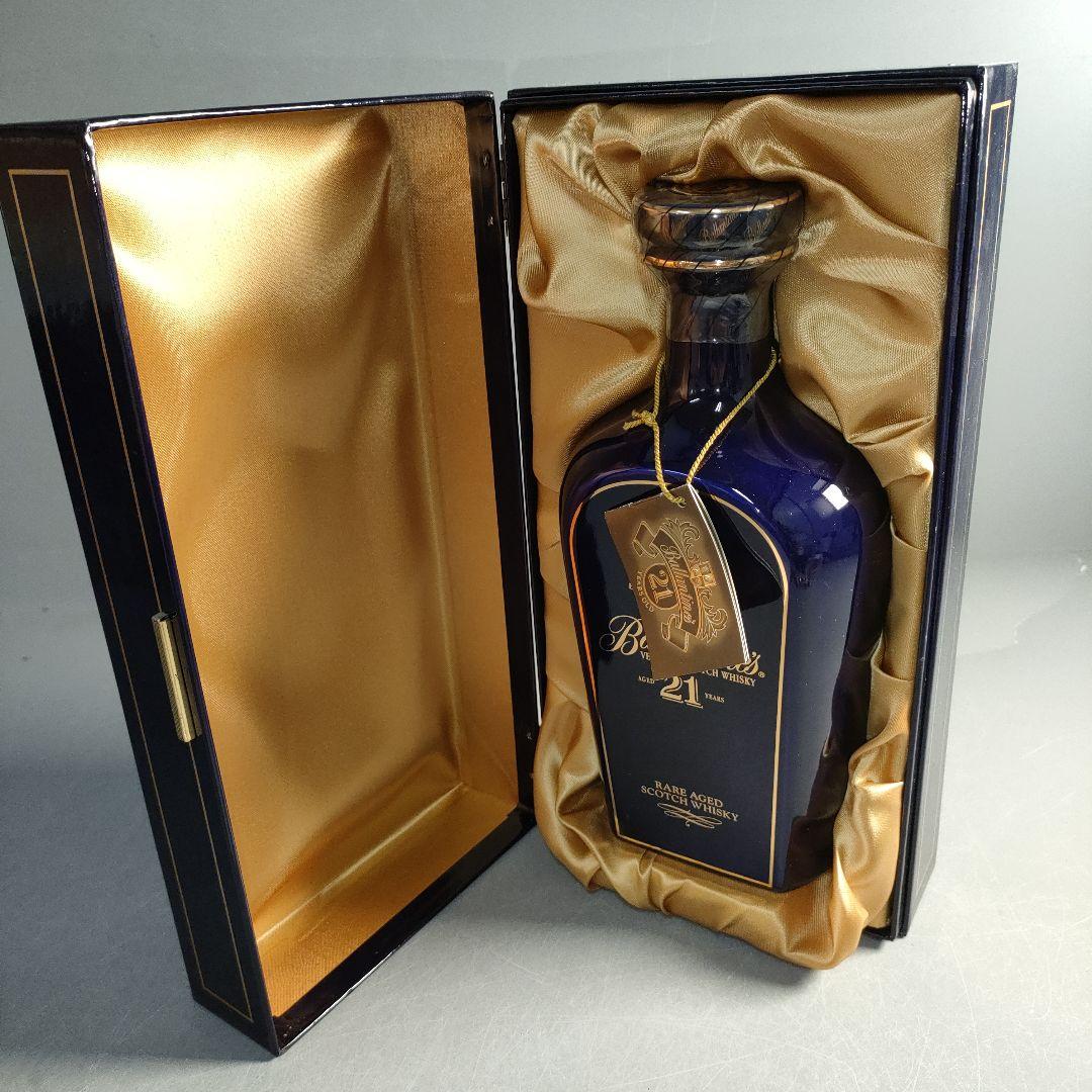 A1295-2/バランタイン21年/ベリーオールド/スコッチウイスキー青/