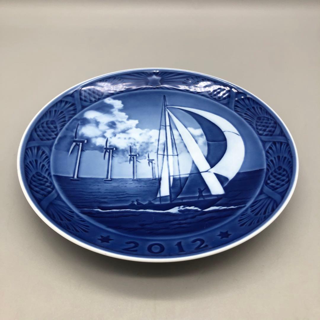 ロイヤルコペンハーゲン2012年イヤープレートHorns Revホーンスレウ