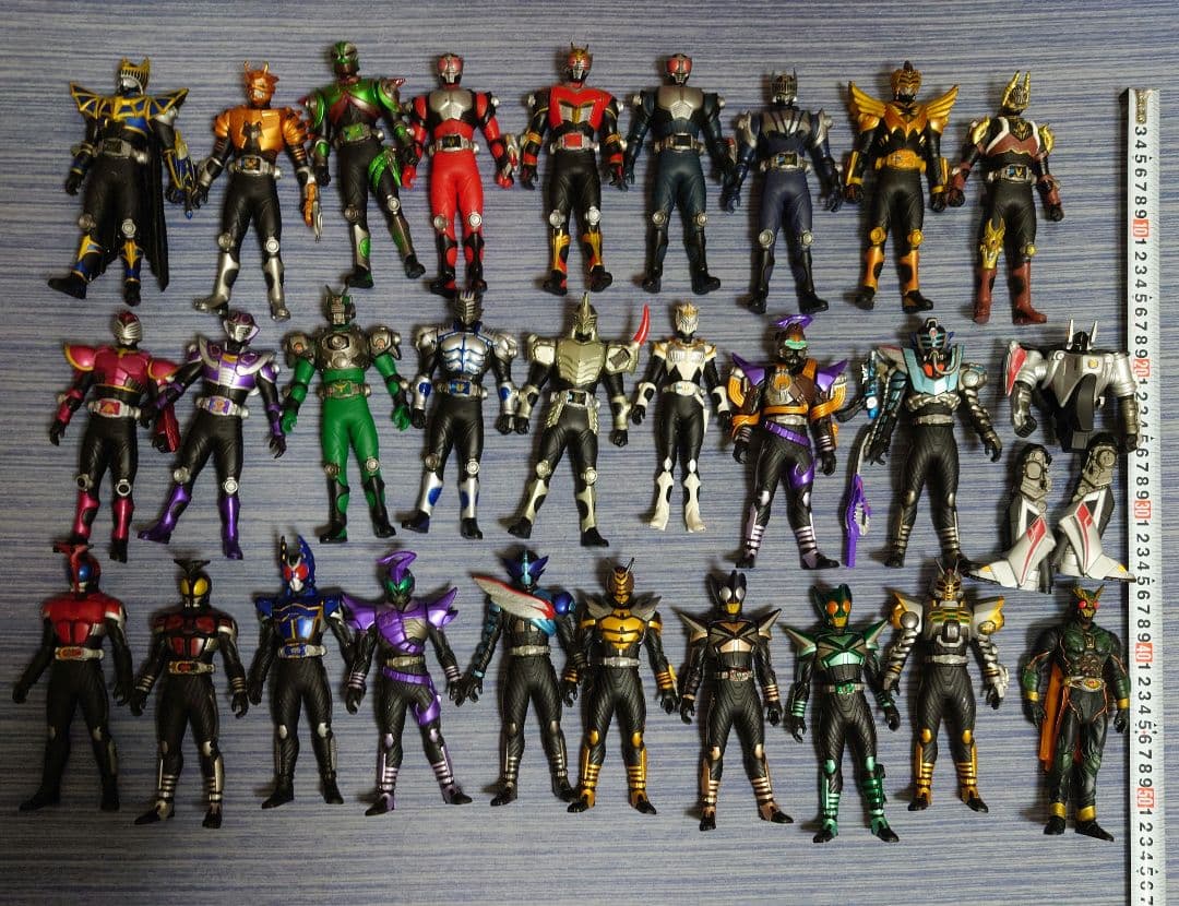 仮面ライダー　ソフビ　まとめ売り　約17cm