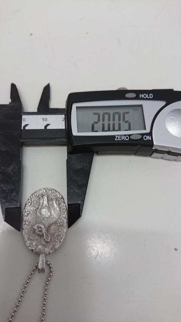 岩倉康二　ウサギ彫刻 干支　シルバー ネックレス 1999年