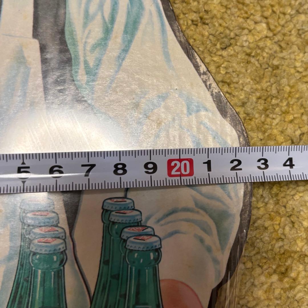 とも　《本物》【セブンアップ 7UP】ヴィンテージ紙製看板