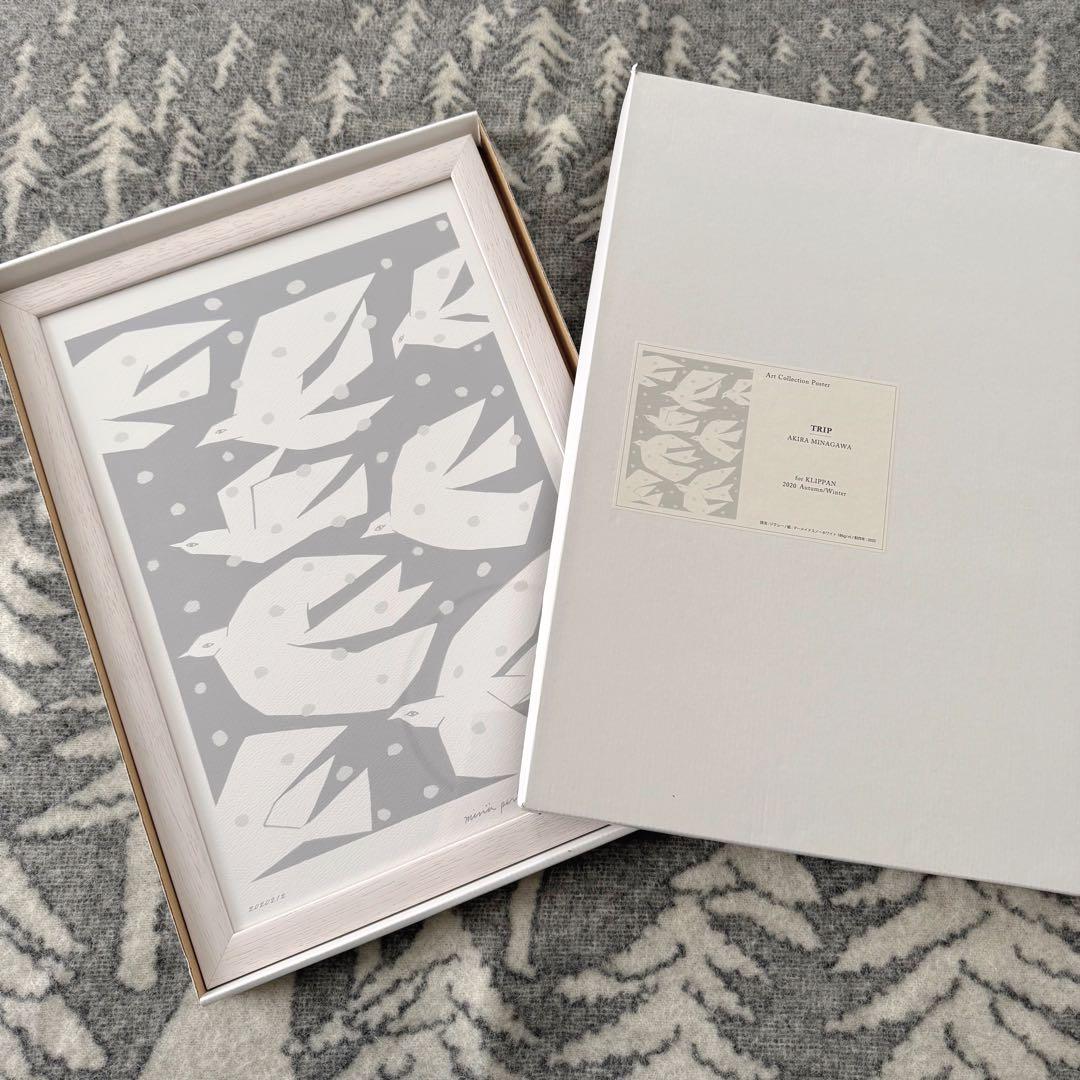 〈美品〉ミナペルホネン 皆川明　TRIP ポスター　限定420枚