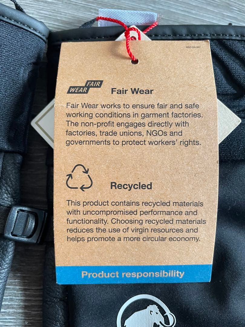 【新品未使用】MAMMUT マムート Astro Guide Glove 手袋