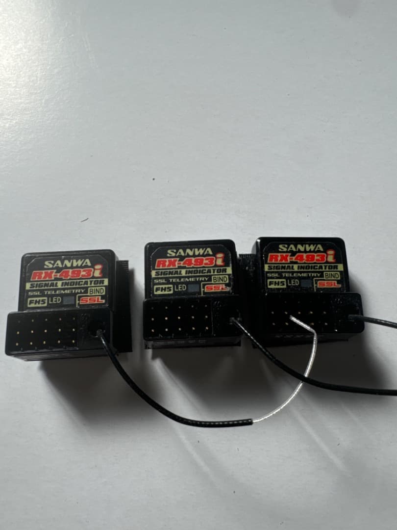 SANWA RX-493i シングル受信機 3個セット