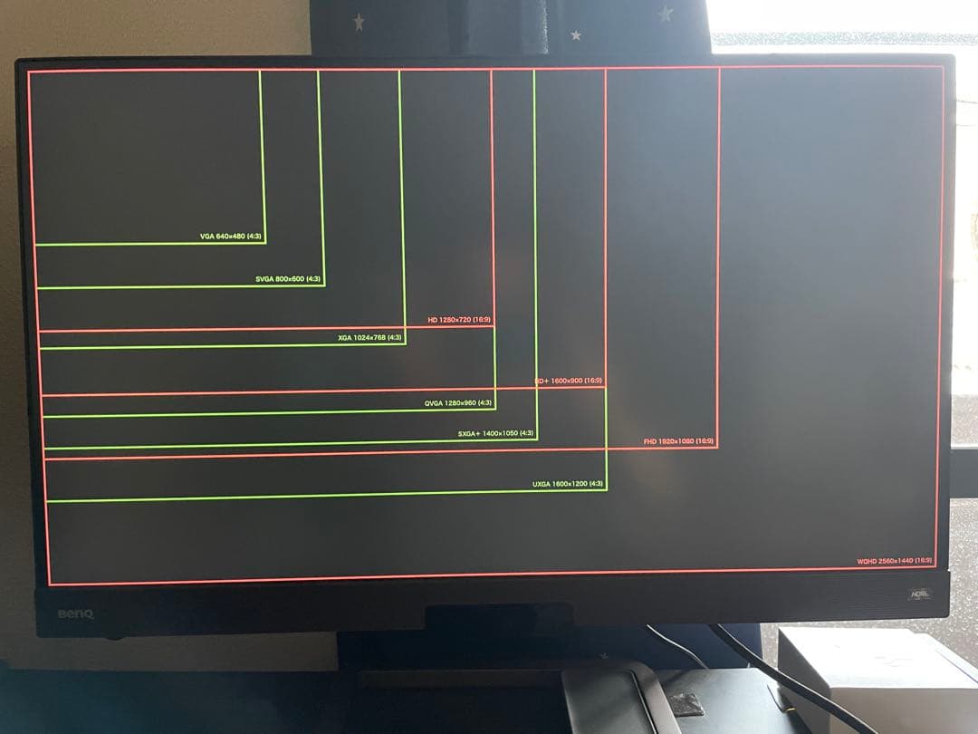 BenQ ex2780q ディスプレイ・モニター本体
