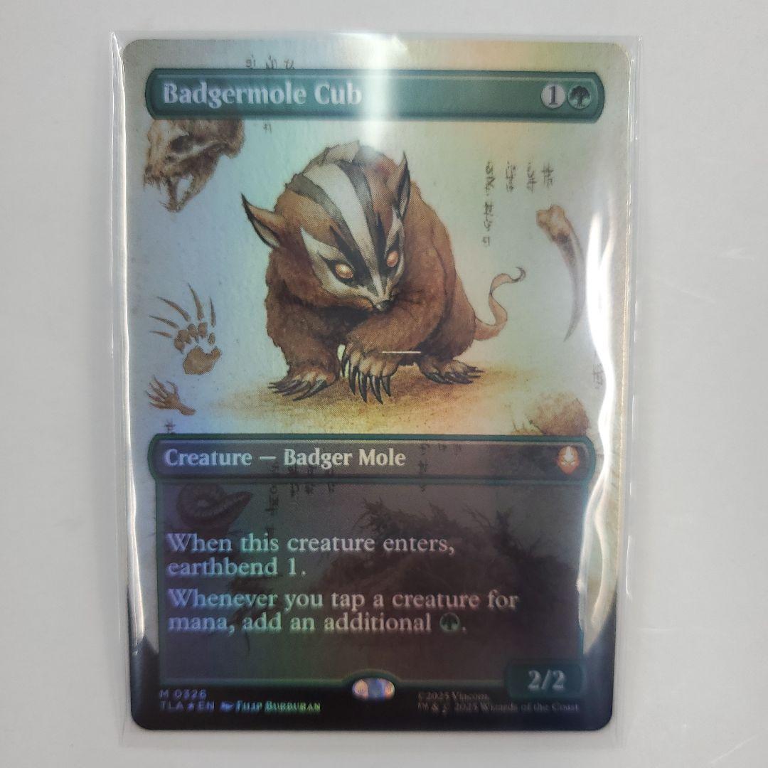アナグマモグラの仔/Badgermole Cud ボーダーレス　foil