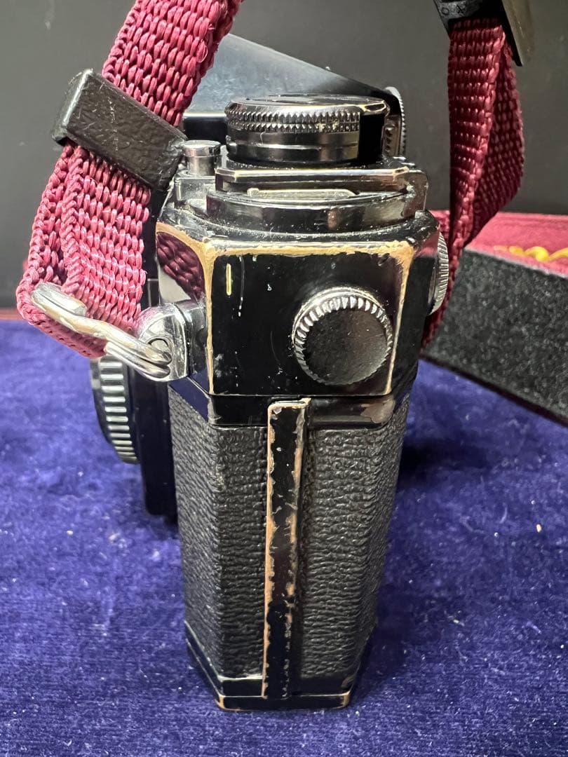 CANON F-1 ブラック フィルムカメラ 簡易動作確認済み