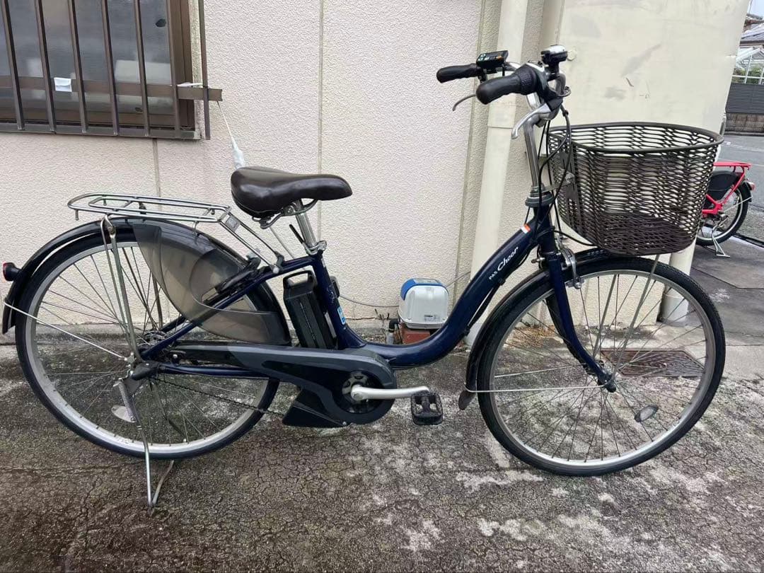 474 YAMAHA PAS Cheer 26インチ　3段変速ギア　電動自転車