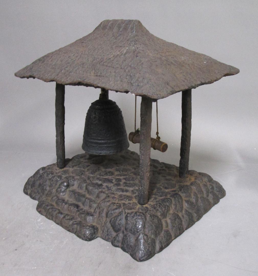鐘楼／鐘撞堂　中型置き物