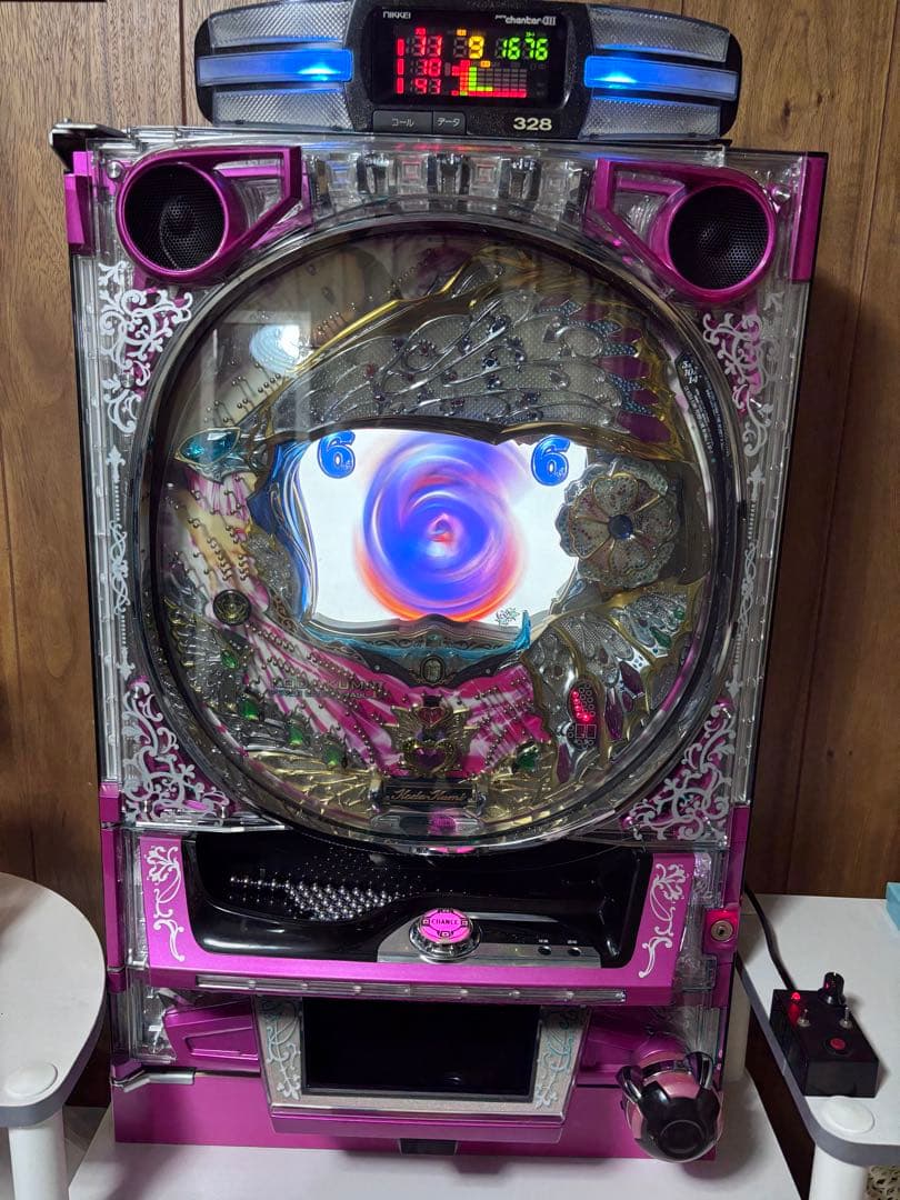 循環加工&オート機能　カウンター付　パチンコ実機＊家庭用　倖田來未2 II 美品