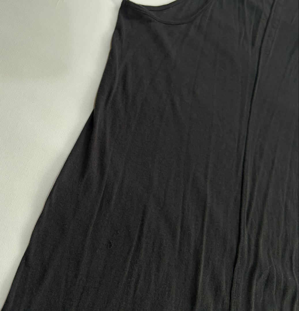 rick owens リックオウエンス ノースリーブ カットソー タンクトップ黒