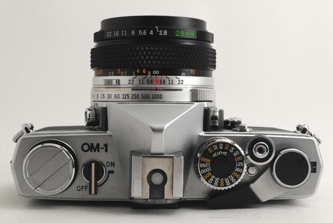 フィルムカメラ OLYMPUS OM-1 SV ZUIKO AUTO-W 28mm F/2.8