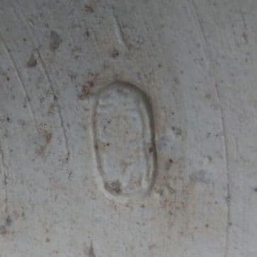 火鉢　織部焼　在銘　陶器製　手あぶり　茶道具　お稽古道具　ハ10