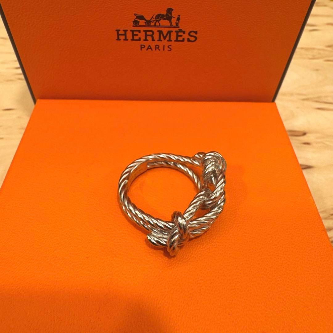 超希少 HERMES Cordage リング ヴィンテージ 60サイズ メンズ