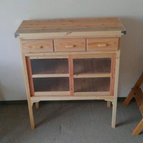 食器棚／キッチンサイドボード／ハンドメイド