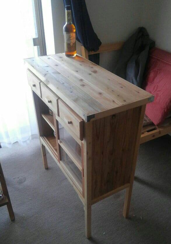 食器棚／キッチンサイドボード／ハンドメイド