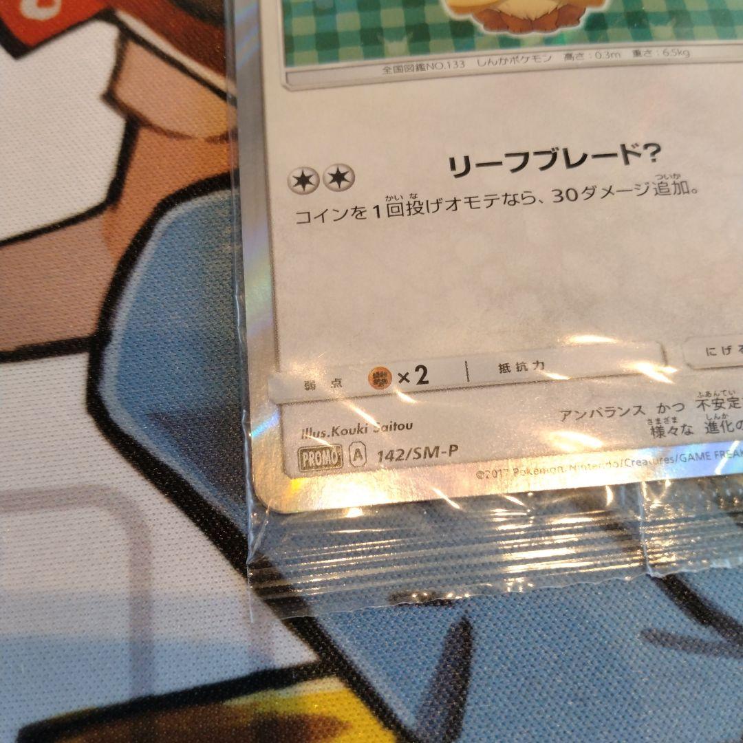 ポンチョを着たイーブイ リーフィア　未開封