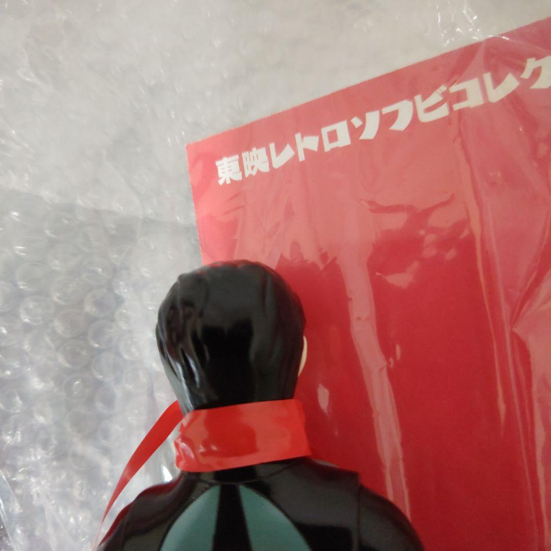 東映レトロソフビコレクション　仮面ライダー旧1号　面取れ