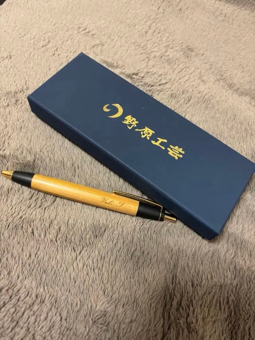 さんかんしおん　野原工芸　檜　ボールペン