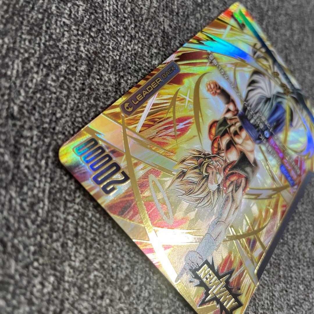 【未知なる冒険】リーダーカード　ゴジータ　パラレル