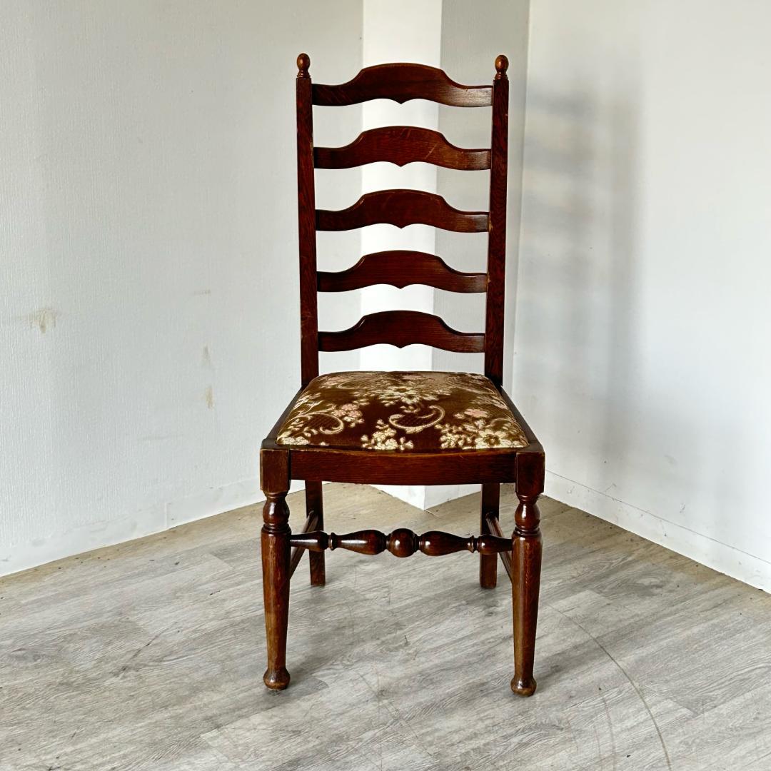 イギリス アンティーク 家具 ラダー チェア 1960年頃 椅子 585A4