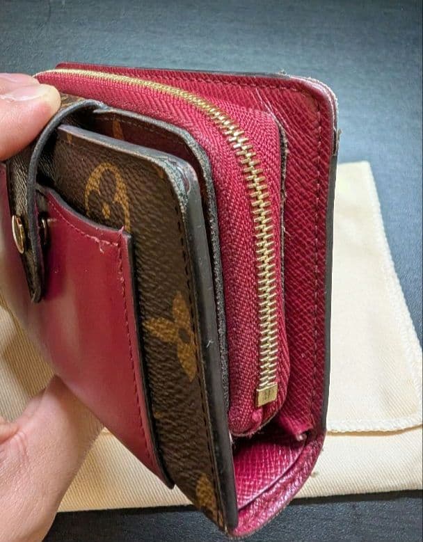 【ワケあり】ルイヴィトン 2つ折り財布