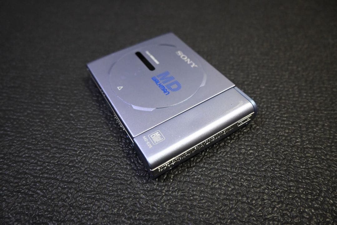 簡易動作確認　SONY ポータブルMDプレーヤー　M2-E25