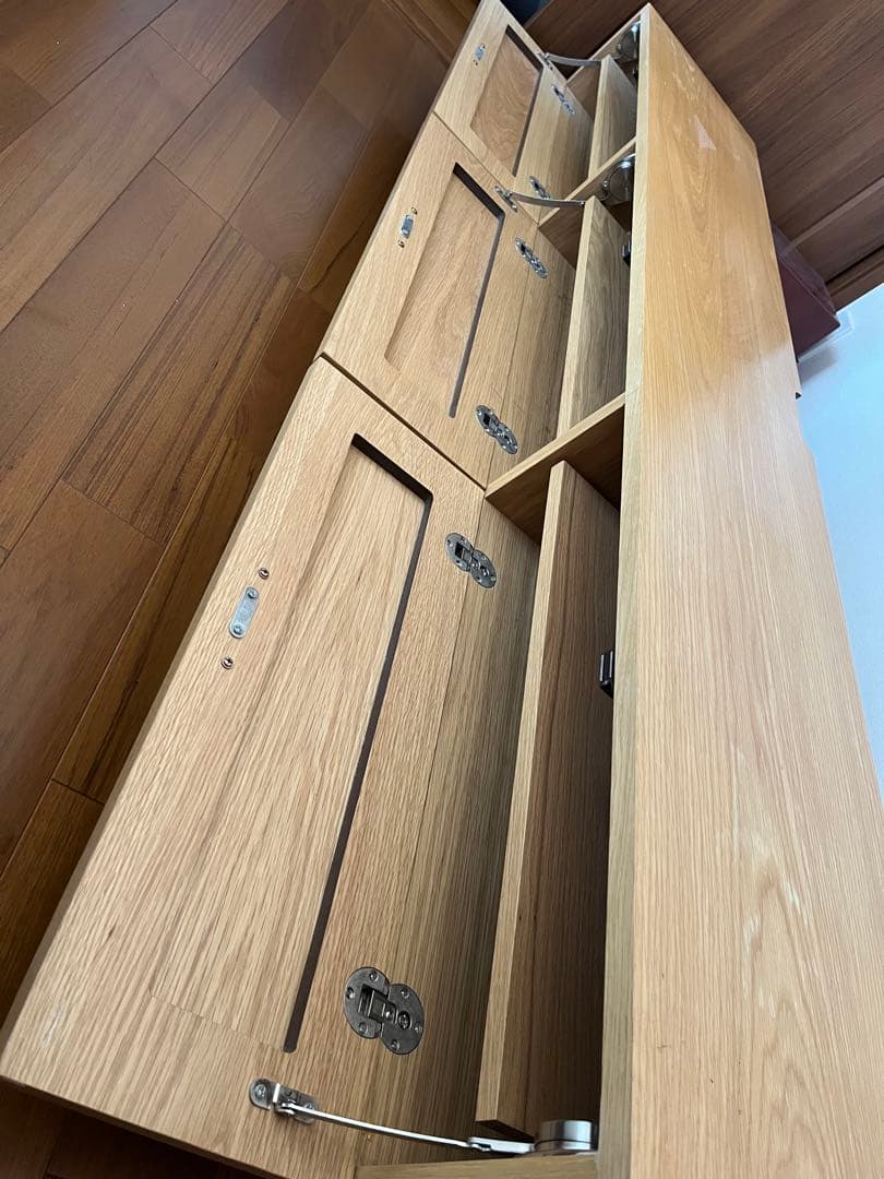 ※おいもさま専用　Re:CENO 天然木 オーク テレビボード 200cm