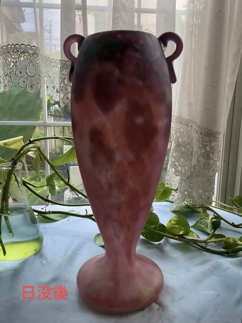 稀少作品！シュナイダー兄弟「ヴィトリフィカシオン彩の花瓶」