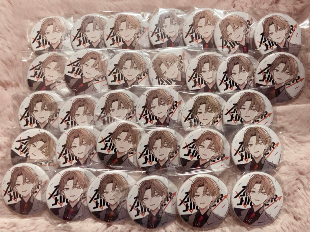 にじさんじ 加賀美ハヤト 缶バッジ Aim Higher 32個