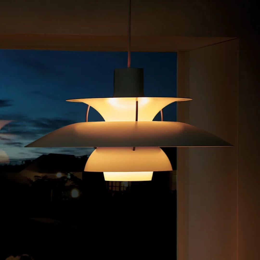 【美品】Louis Poulsenルイスポールセン PH5★クラシックホワイト