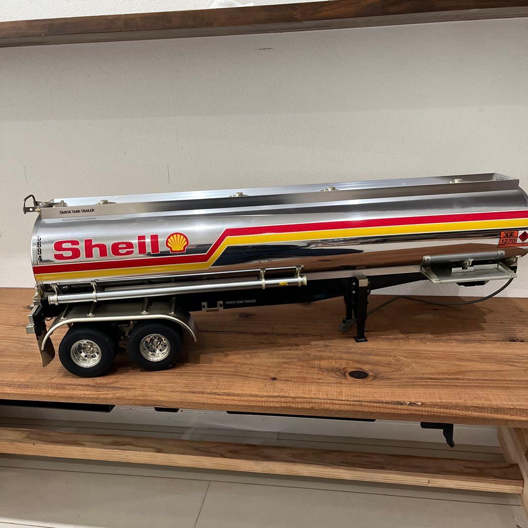 Tamiya タンクトレーラー Shellロゴ入り 1/14スケール