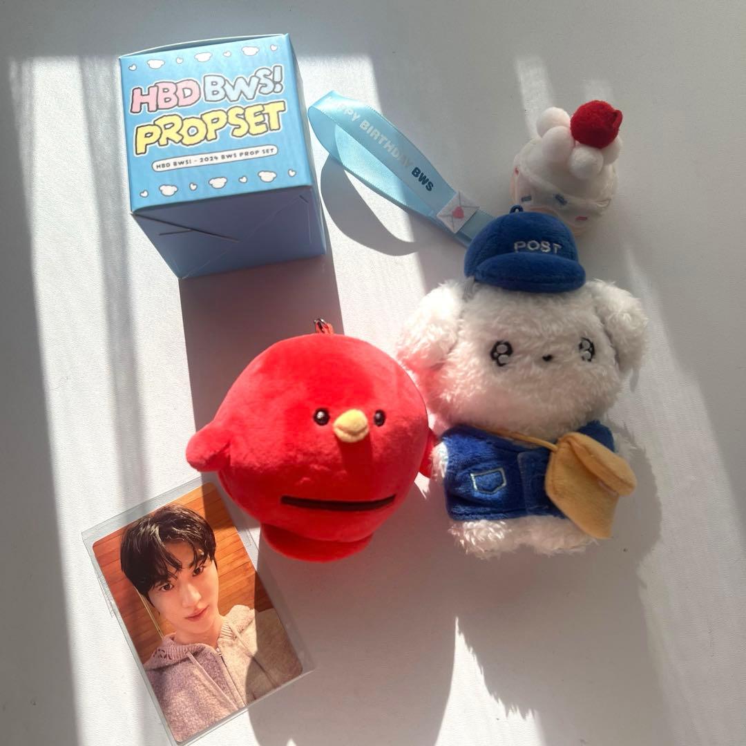 ビョンウソク ぬいぐるみキーリング セット　トレカ付　ピョンウソク