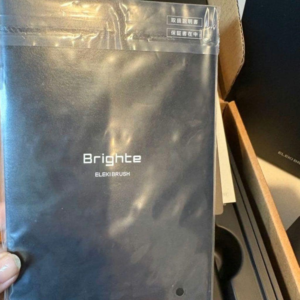 【美品】Brighte エレキブラシ 未開封化粧水セット